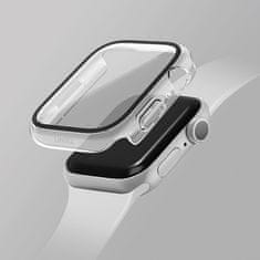 UNIQ UNIQ POUZDRO NAUTIC APPLE WATCH SERIES 7/8/9 41MM PRŮHLEDNÉ/HOLUBIČÍ ČIRÉ