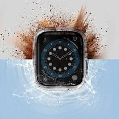 UNIQ UNIQ POUZDRO NAUTIC APPLE WATCH SERIES 7/8/9 41MM PRŮHLEDNÉ/HOLUBIČÍ ČIRÉ