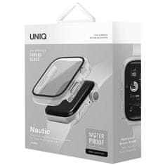 UNIQ UNIQ POUZDRO NAUTIC APPLE WATCH SERIES 7/8/9 41MM PRŮHLEDNÉ/HOLUBIČÍ ČIRÉ