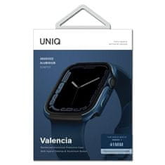 UNIQ UNIQ POUZDRO VALENCIA APPLE WATCH SERIES 4/5/6/7/8/9/SE/SE2 40/41 MM. MODRÁ/KOBALTOVÁ MODRÁ