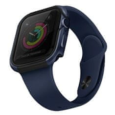 UNIQ UNIQ POUZDRO VALENCIA APPLE WATCH SERIES 4/5/6/SE 40MM. MODRÁ/ATLANTICKÁ MODRÁ