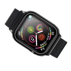 USAMS USAMS ŘEMÍNEK S POUZDREM PRO APPLE WATCH 4/5/6/7/ SE 40/41 MM. ČERNÁ/ČERNÁ ZB73IW1 (US-ZB073)