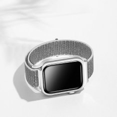 USAMS USAMS ŘEMÍNEK S POUZDREM PRO APPLE WATCH 4/5/6/7/ SE 40/41 MM. ČERNÁ/ČERNÁ ZB73IW1 (US-ZB073)