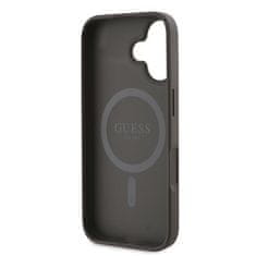 Guess GUESS GUHMP16MP4RPSW IPHONE 16 PLUS 6,7" HNĚDÝ/HNĚDÝ PEVNÝ OBAL 4G PRINTED STRIPES MAGSAFE