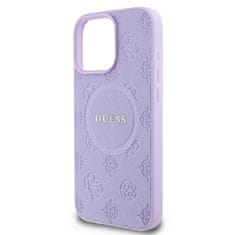 UNBRANDED GUESS GUHMP16LPSAPSMEU IPHONE 16 PRO 6,3" FIALOVÝ/FIALOVÝ PEVNÝ OBAL SAFFIANO PEONY CLASSIC LOGO MAGSAFE