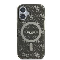 UNBRANDED GUESS GUHMP16MH4DTEW IPHONE 16 PLUS 6,7" HNĚDÉ/HNĚDÉ PEVNÉ POUZDRO IML 4G POZADÍ MAGSAFE