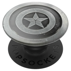 PopSockets POPSOCKETS 2 CAPITAN AMERICA MONOCHROME 100482 DRŽÁK NA TELEFON A STOJÁNEK - LICENCE