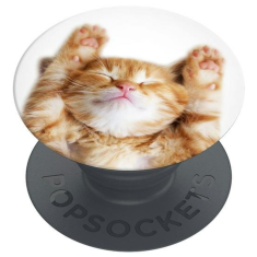 PopSockets POPSOCKETS 2 SNOOZY CAT 70072 DRŽÁK NA TELEFON A STOJÁNEK - ZÁKLADNÍ