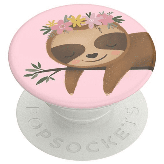 UNBRANDED POPSOCKETS 2 SWEET SLOTH 802558 DRŽÁK NA TELEFON A STOJÁNEK - STANDARDNÍ