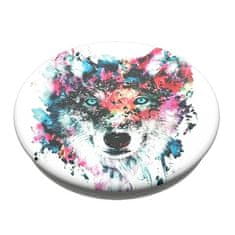 UNBRANDED POPSOCKETS 2 WOLF 800394 DRŽÁK TELEFONU A STOJÁNEK - STANDARDNÍ