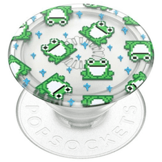 UNBRANDED POPSOCKETS PLANTCORE GRIP 8 BIT FROGS 806485 DRŽÁK A STOJAN NA TELEFON