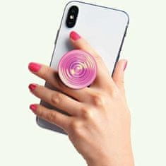 UNBRANDED DRŽÁK NA TELEFON A STOJÁNEK POPSOCKETS RIPPLE OPALESCENT PINK 804972 - PRÉMIOVÝ