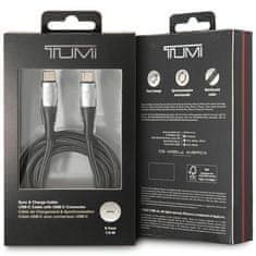 Tumi TUMI TUCCSUSBC KABEL USB-C - USB-C 1,5M RYCHLÉ NABÍJENÍ ČERNÁ/ČERNÁ