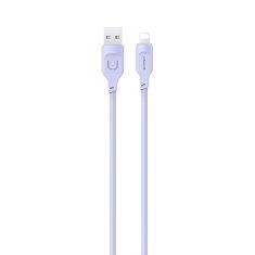 USAMS USAMS LIGHTNING CABLE 2,4A 1,2M FAST CHARGING LITHE SERIES FIALOVÁ/FIALOVÁ SJ565USB03 (US-SJ565)