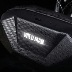 UNBRANDED WILDMAN BRAŠNA NA RÁM NA KOLO X9 DRŽÁK NA KOLO ČERNÁ/ČERNÁ