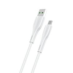 USAMS USAMS KABEL U38 MICROUSB 4A RYCHLÉ NABÍJENÍ PRO OPPO 1M BÍLÁ/BÍLÁ SJ375USB02 (US-SJ375)