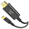 Awei AWEI CL-212T KABEL USB-C NA HDMI 4K 30HZ ČERNÁ/ČERNÁ