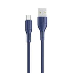 USAMS USAMS KABEL U68 MICROUSB 2A RYCHLÉ NABÍJENÍ 1M MODRÝ/MODRÝ SJ502USB03 (US-SJ502)