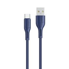 USAMS USAMS KABEL U68 USB-C 2A RYCHLÉ NABÍJENÍ 1M MODRÝ/MODRÝ SJ501USB03 (US-SJ501)