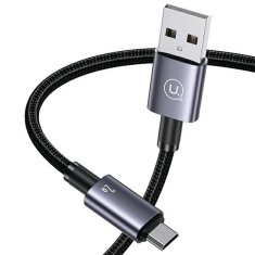 USAMS USAMS USB NA MICRO-USB KABEL 2A 1,2M RYCHLÉ NABÍJENÍ OCEL/LAK SJ668USB01 (US-SJ668)