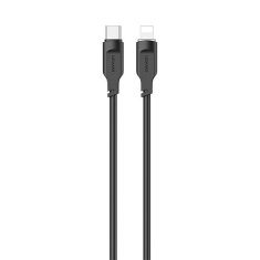 USAMS USAMS USB-C TO LIGHTNING KABEL 20W 1,2M PD FAST CHARGING LITHE SERIES ČERNÁ/ČERNÁ SJ566USB01 (US-SJ566)