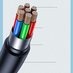 USAMS USAMS USB-C TO LIGHTNING KABEL 20W 1,2M PD FAST CHARGING LITHE SERIES ČERNÁ/ČERNÁ SJ566USB01 (US-SJ566)