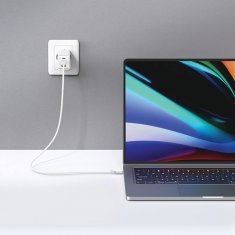 USAMS USAMS LAD. SÍŤ. 2XUSB-C+1XUSB 65W (POUZE HLAVA) GAN PD3.0 +QC3.0 RYCHLÉ NABÍJENÍ FIALOVÁ/GRADIENT FIALOVÁ SANDRU SERIES CC180TC03 (US-CC180)