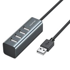 Awei AWEI HUB CL-122 4XUSB-A/USB-A ČERNÁ/ČERNÁ