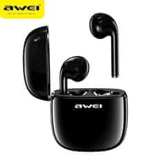 Awei SLUCHÁTKA AWEI BLUETOOTH 5.0 T28 TWS + DOKOVACÍ STANICE ČERNÁ/ČERNÁ