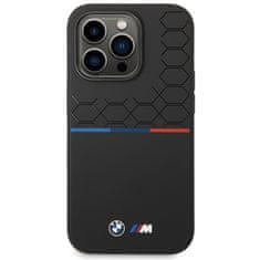 Bmw BMW BMHCP15L22SMPK IPHONE 15 PRO 6,1" ČERNO/ČERNÝ SILIKONOVÝ VZOR