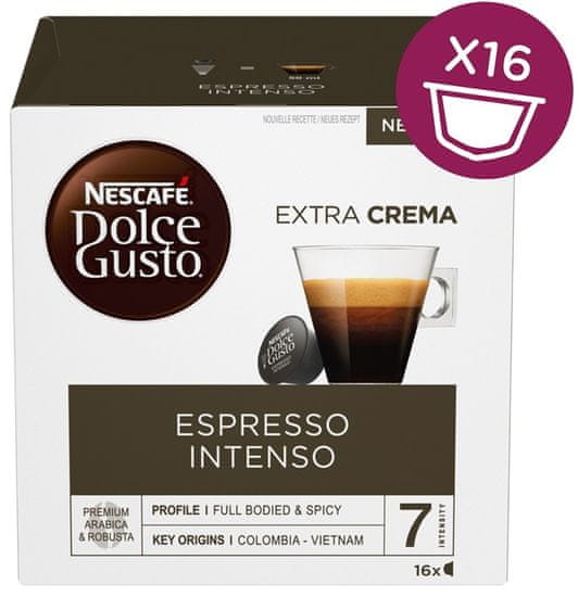 Nestlé Nescafé Dolce Gusto Espresso Intenso, 16 kapslí