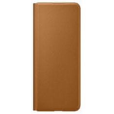 Samsung POUZDRO SAMSUNG EF-FF926LAEGWW Z FOLD 3 CAMEL LEATHER FILP COVER