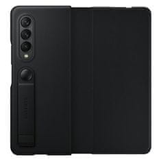 Samsung POUZDRO SAMSUNG EF-FF926LBEGWW Z FOLD 3 BLACK/BLACK LEATHER FLIP COVER