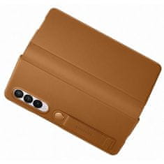 Samsung POUZDRO SAMSUNG EF-FF926LAEGWW Z FOLD 3 CAMEL LEATHER FILP COVER