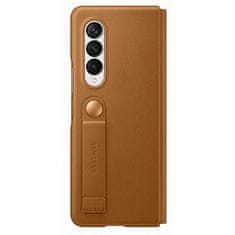 Samsung POUZDRO SAMSUNG EF-FF926LAEGWW Z FOLD 3 CAMEL LEATHER FILP COVER