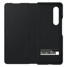 Samsung POUZDRO SAMSUNG EF-FF926LBEGWW Z FOLD 3 BLACK/BLACK LEATHER FLIP COVER