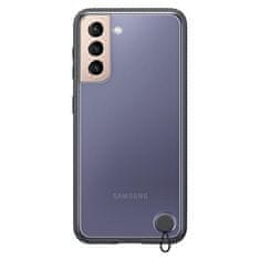 Samsung POUZDRO SAMSUNG EF-GG996CB S21+ G996 ČERNO/ČERNÝ PRŮHLEDNÝ OCHRANNÝ KRYT