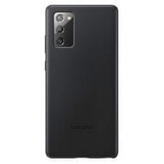 Samsung POUZDRO SAMSUNG EF-VN980LB NOTE 20 N980 ČERNO/ČERNÝ KOŽENÝ KRYT