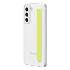 Samsung POUZDRO SAMSUNG EF-XG990CWEGWW S21 FE 5G G990 BÍLÁ/BÍLÁ SLIM STRAP COVER