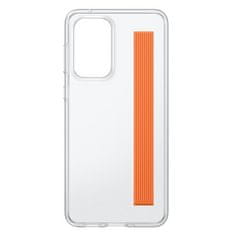 Samsung POUZDRO SAMSUNG EF-XA336CT A33 5G A336 PRŮHLEDNÉ/PRŮHLEDNÉ SLIM STRAP COVER