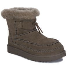 Ugg Australia Sněhovky olivové 39 EU w Classic Mini Alpine Hickory