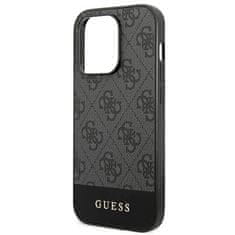 Guess GUHCP14XG4GLGR hard silikonové pouzdro iPhone 14 PRO MAX 6.7" grey 4G Stripe Collection