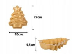 Verk 07321 Silikonová forma na pečení Vánoční stromek 27 cm