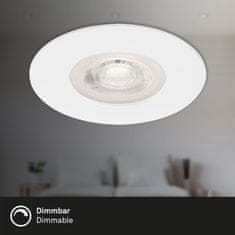 BRILONER BRILONER LED vestavné svítidlo, pr. 9 cm, 5 W, bílé BRI 7047-016