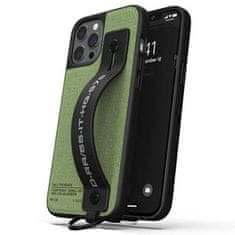 Diesel DIESEL HANDSTRAP CASE UTILITY TWILL IPHONE 12/12 PRO ČERNO-ZELENÁ/ČERNO-ZELENÁ 44291