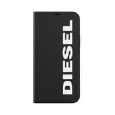 Diesel DIESEL BOOKLET POUZDRO CORE IPHONE 12/12 PRO ČERNO-BÍLÉ/ČERNO-BÍLÉ 42486