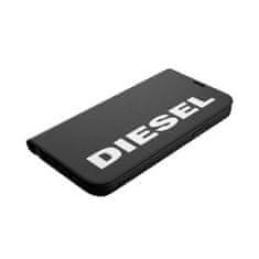 Diesel DIESEL BOOKLET POUZDRO CORE IPHONE 12/12 PRO ČERNO-BÍLÉ/ČERNO-BÍLÉ 42486