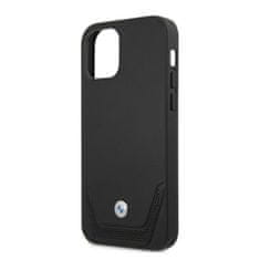 Bmw POUZDRO BMW BMHCP12LRSWPK IPHONE 12 PRO MAX 6,7" ČERNÉ/ČERNÉ PEVNÉ KOŽENÉ PERFOROVANÉ POUZDRO