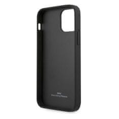 Bmw POUZDRO BMW BMHCP12LRSWPK IPHONE 12 PRO MAX 6,7" ČERNÉ/ČERNÉ PEVNÉ KOŽENÉ PERFOROVANÉ POUZDRO