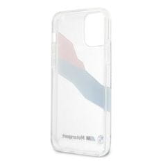 Bmw POUZDRO BMW BMHCP12LSKTGT IPHONE 12 PRO MAX 6,7" PRŮHLEDNÉ PEVNÉ POUZDRO MOTORSPORT TRICOLOR